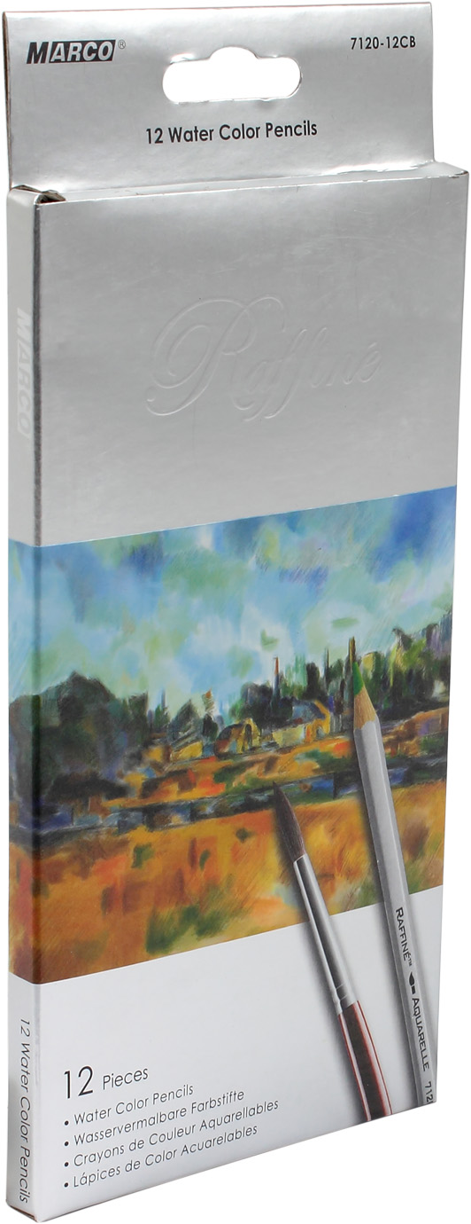 Олівці кольор. аквар. 12 кольор. "Marco" №7120-12CB (12)(240) — купити | Канцелярський Сад