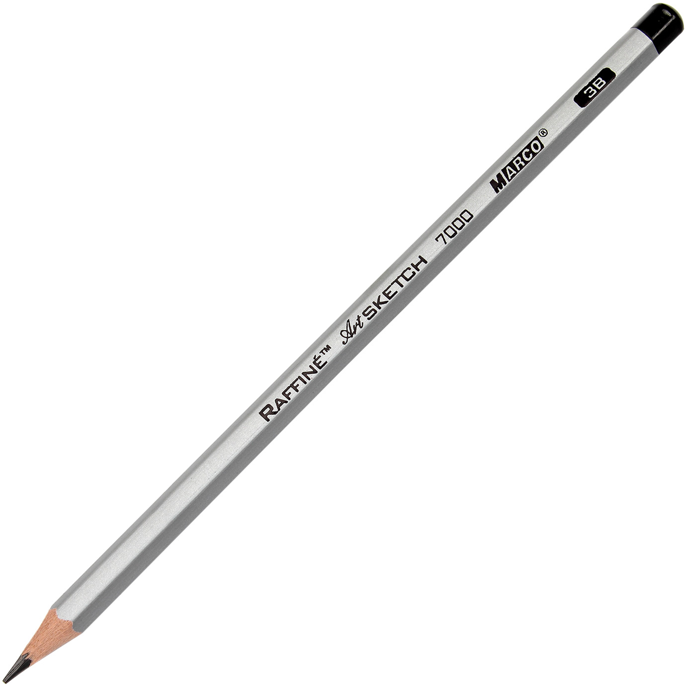 Олівець гр. "Marco" №7000DM-12CB 3B(12)(144)(2880) — фото товару | Канцелярський Сад