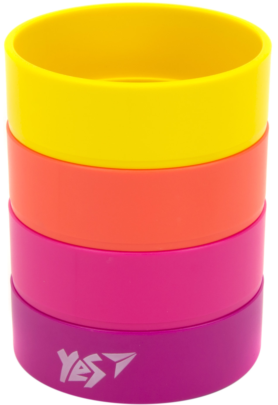 Стакан для ручок "Yes" №470448 "Juicy Rings" розбірний(12) — фото товару | Канцелярський Сад