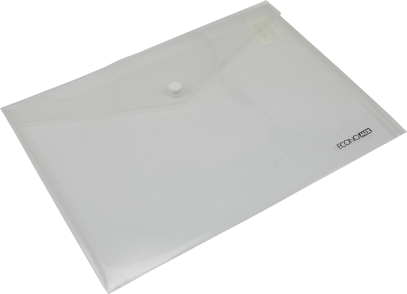 Папка-конверт "Economix" №E31302-00 В5 на кнопці прозор.(12)(180) — фото товару | Канцелярський Сад