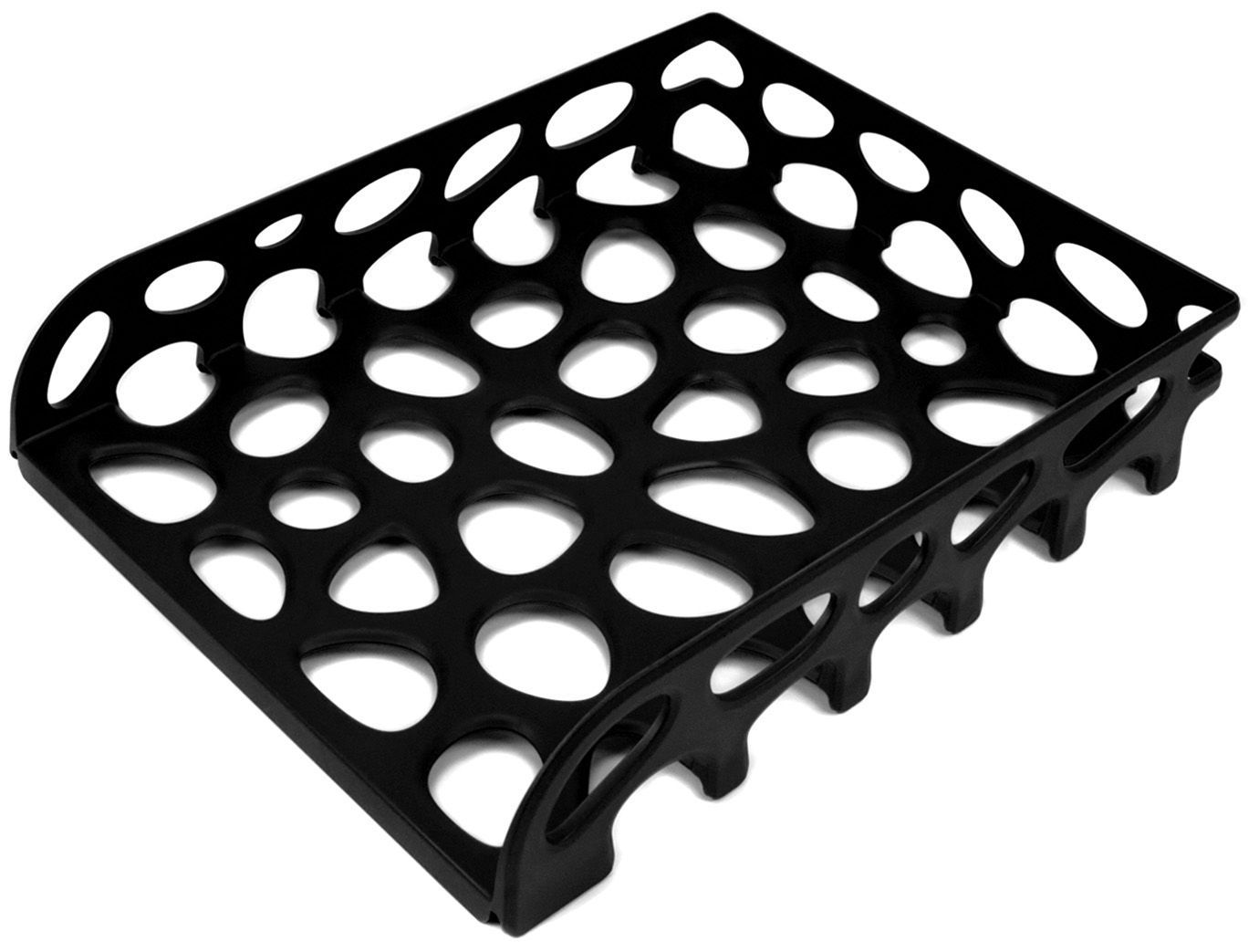 Лоток горизонт. "Tascom" №Л-20201/3065 чорний(10) — фото товару | Канцелярський Сад