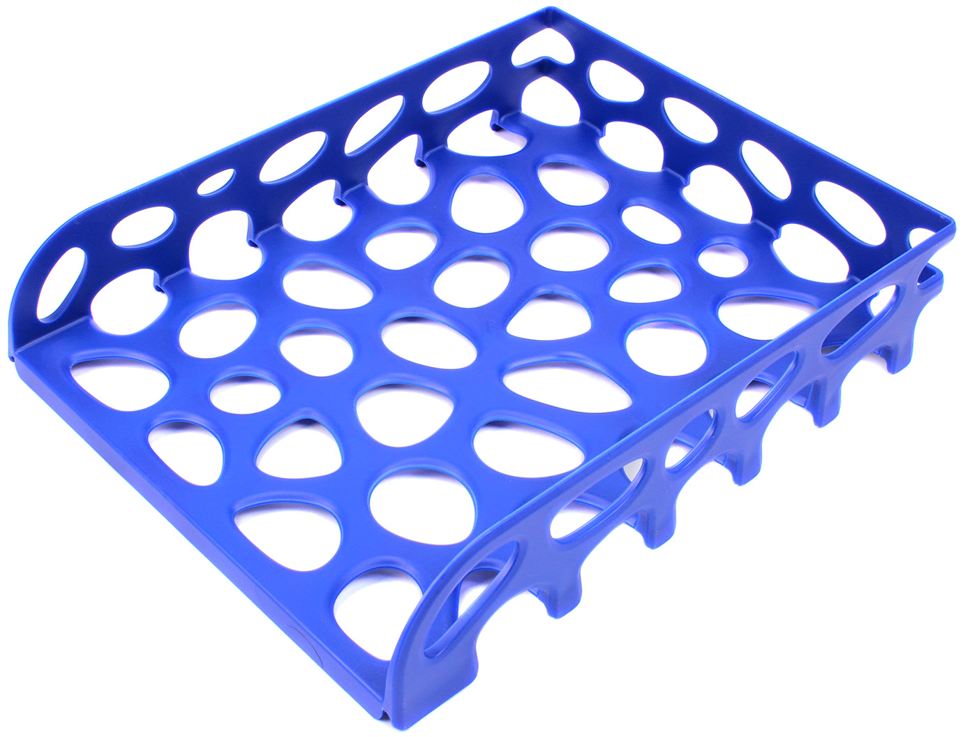 Лоток горизонт. "Tascom" №Л-20410/3102 темно-синій — фото товару | Канцелярський Сад