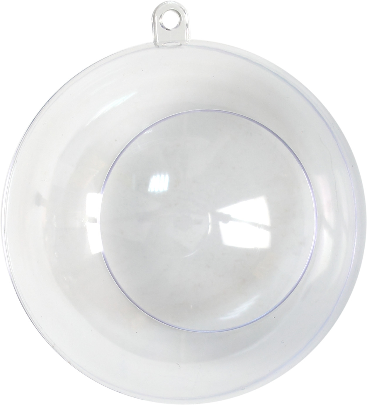 Заготовка пластикова "Куля з отвором" 8см №740896(5) — купити | Канцелярський Сад