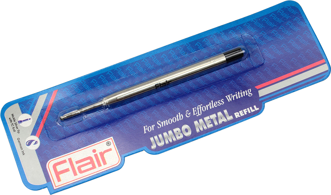 Стрижень кульк. "Flair" об`єм. типу Parker чорн.(10)(100)(500) — фото товару | Канцелярський Сад