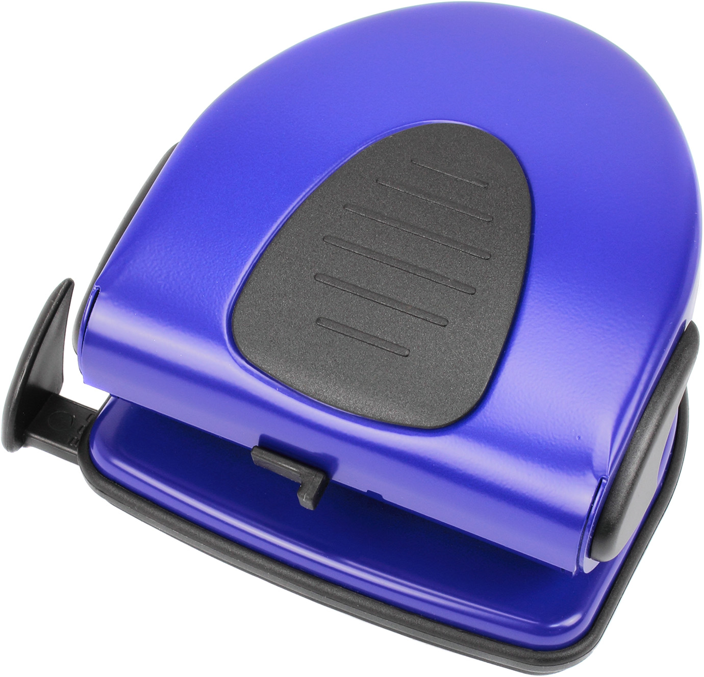 Дирокол "Scholz" 30арк. метал. синій №4314(1)(24)(12) — фото товару | Канцелярський Сад