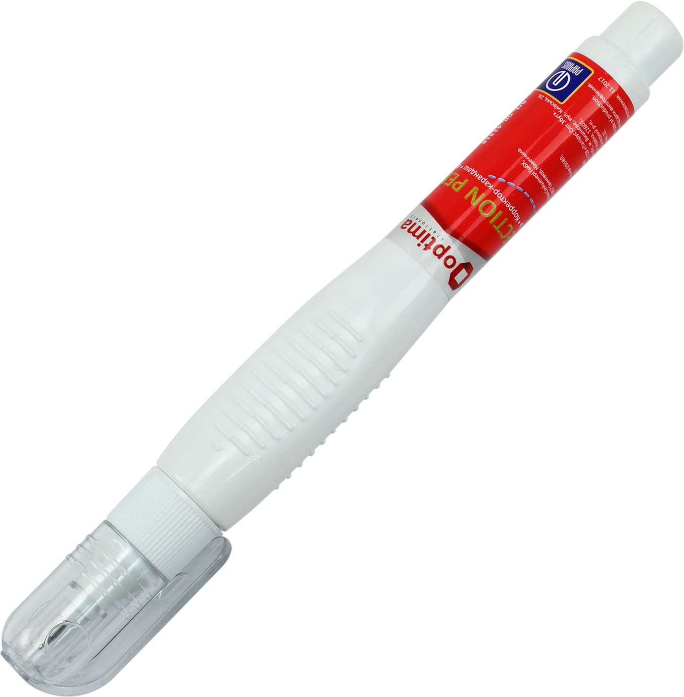 Коректор-ручка метал. нак. "Optima" 10мл №O41318(12)(24) — фото товару | Канцелярський Сад