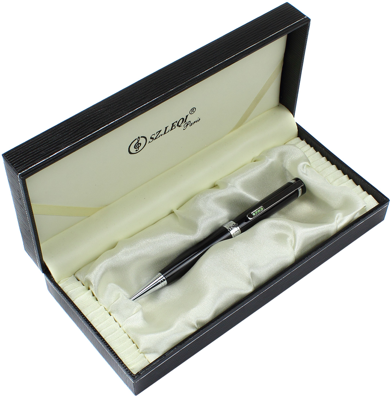 Ручка кульк. LB606L1 Beethoven 0,7мм корп. чорн. "SZ.LEQI" — фото товару | Канцелярський Сад