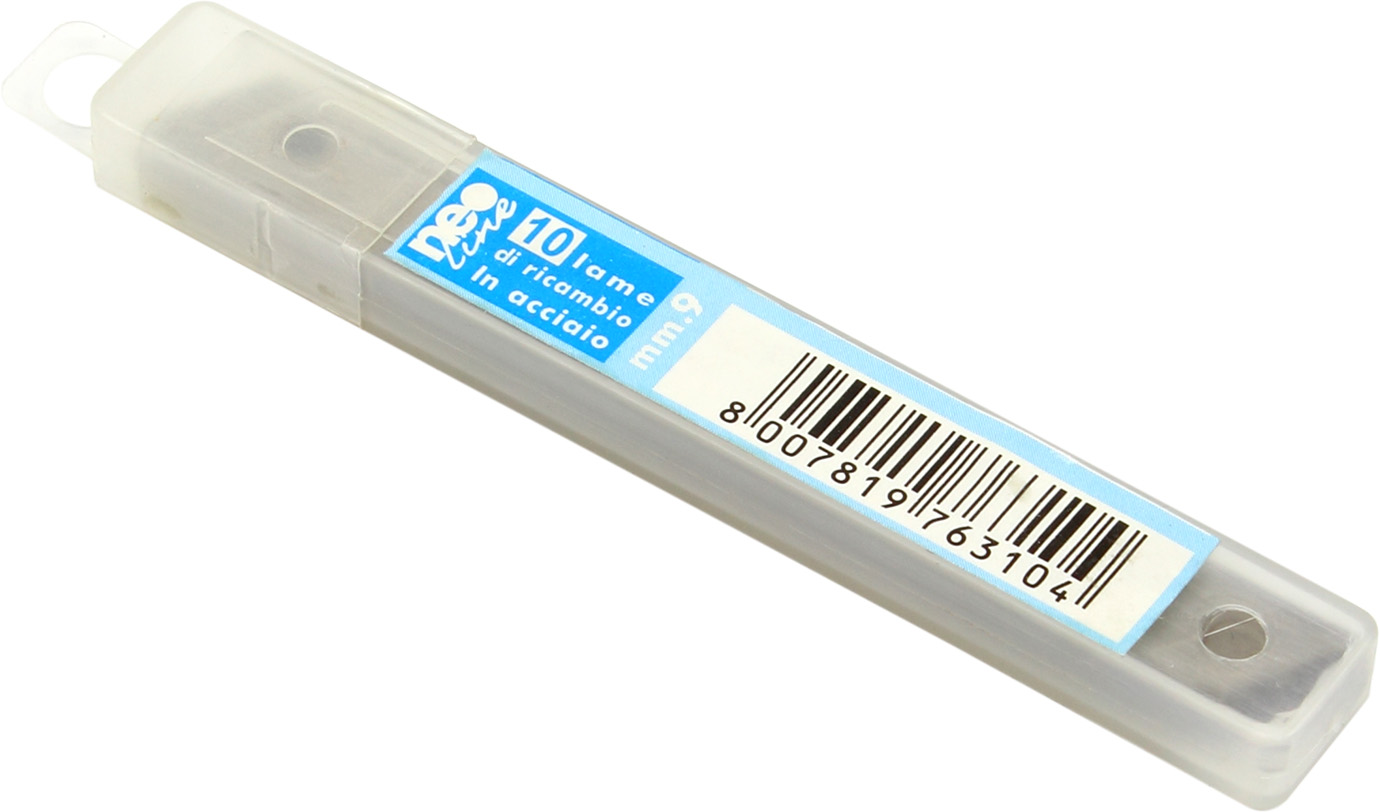 Леза для ножа "Neo Line" 9мм №6310 (20)(800) — фото товару | Канцелярський Сад