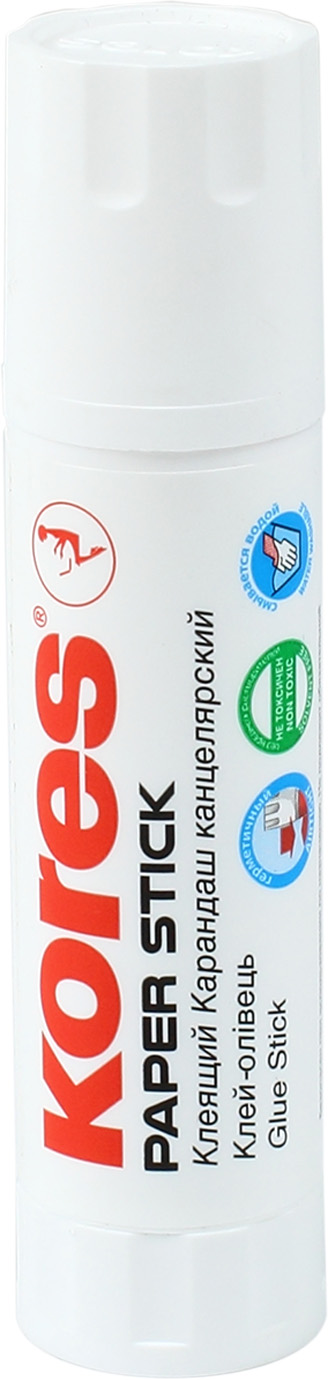 Клей-олівець "Kores" Paper Stick №К17203 20гр основа PVP(24) — фото товару | Канцелярський Сад