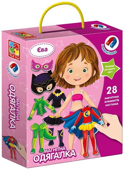 Гра на магнітах "Одягалка. Єва" №VT3702-08(12) — фото товару | Канцелярський Сад