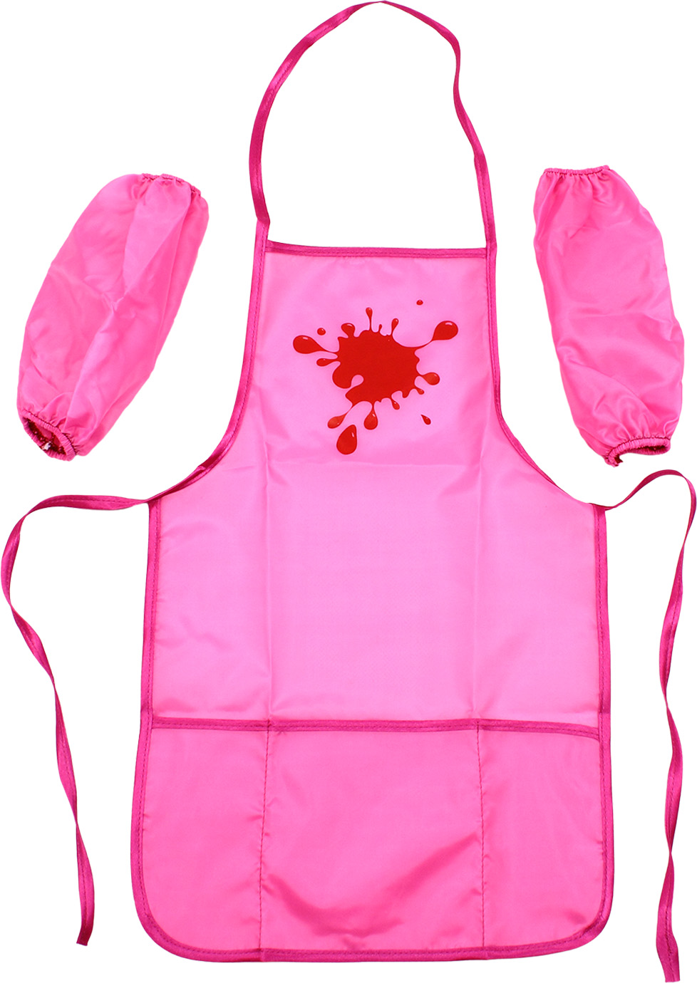 Фартух для творч. з нарукавниками "Economix","CoolForSchool" №E61490-09 рожев.(100) — фото товару | Канцелярський Сад