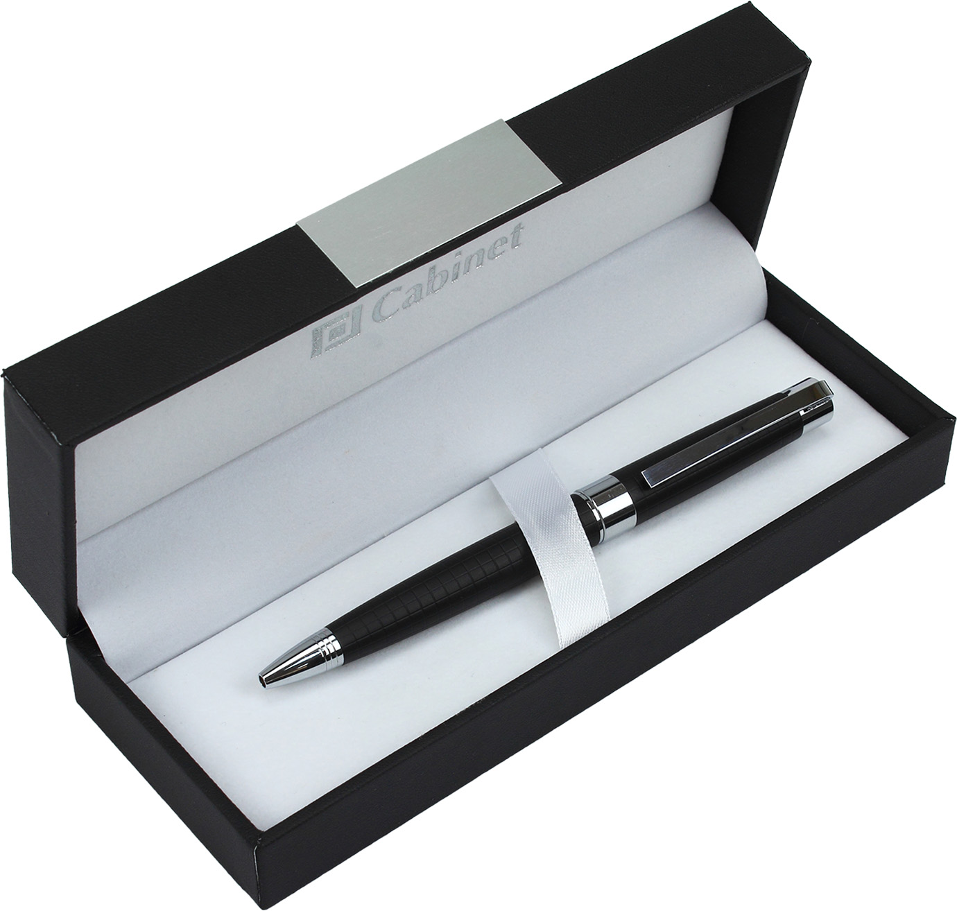 Ручка кульк. "Cabinet/Optima" №O15369-01 Metropolitan 0,7мм корп. чорн. — фото товару | Канцелярський Сад