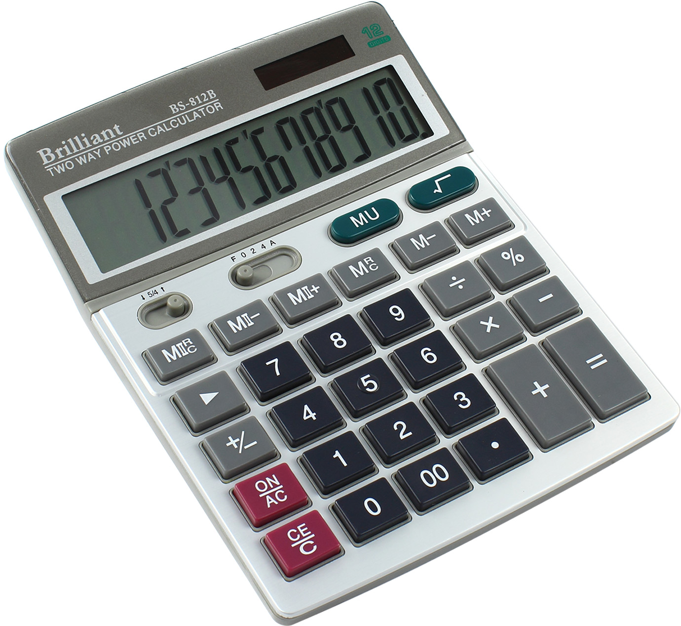 Калькулятор "Brilliant" №BS-812B (12-розряд.)(10) — фото товару | Канцелярський Сад