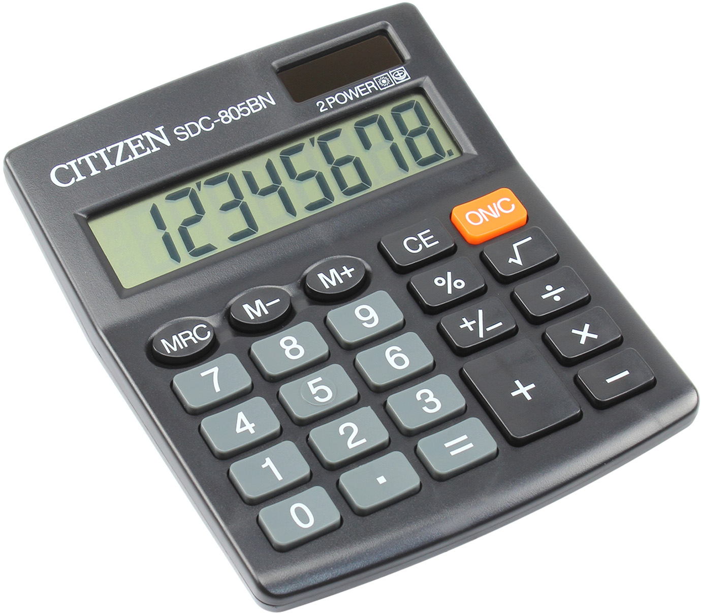 Калькулятор "Citizen" №SDC-805BN/SDC805NR (8-розряд.) — фото товару | Канцелярський Сад