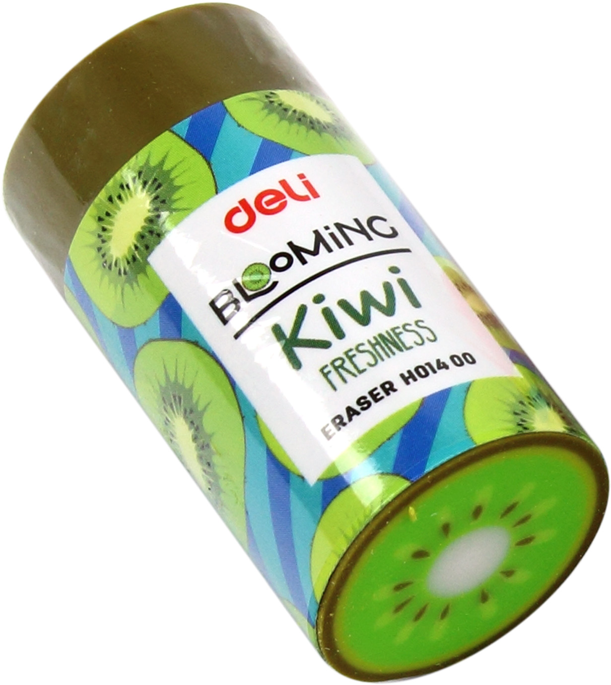 Гумка "Deli" Blooming Фрукти циліндр,мікс №EH01400(30) — фото товару | Канцелярський Сад