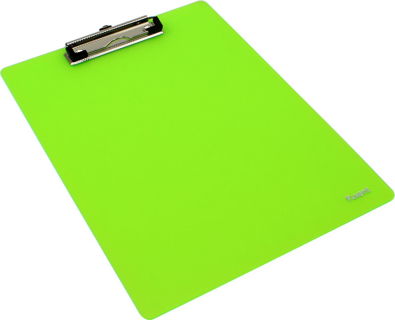 Планшет "Axent" №2515-09-A А4 пласт. салатовий (30) — фото товару | Канцелярський Сад
