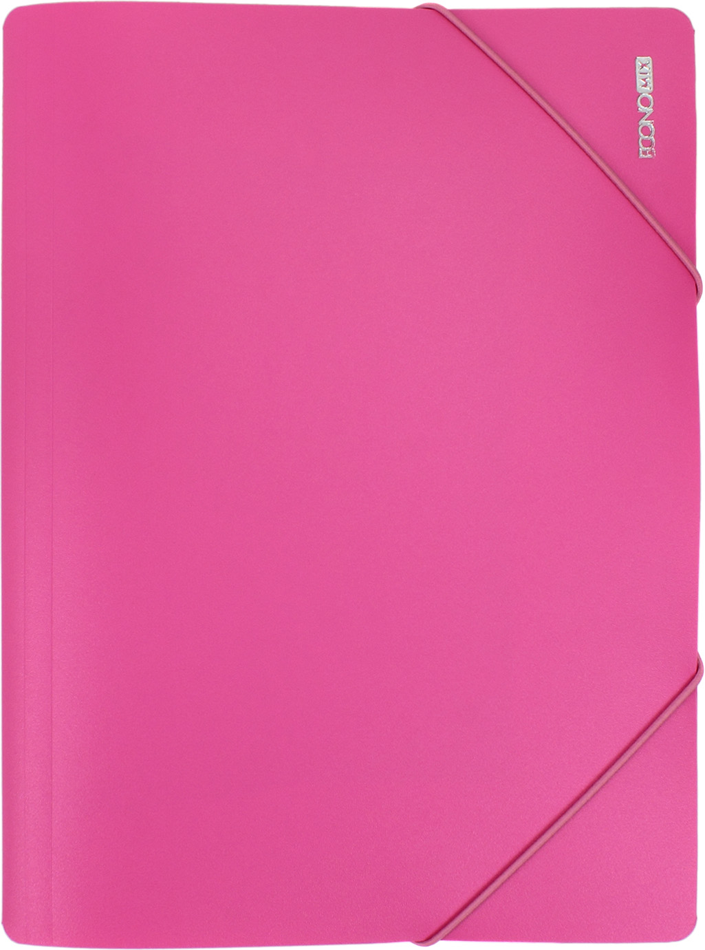 Папка "Economix" №E31633-09 А4 для докум. пласт. на рез. рожева(1)(20) — фото товару | Канцелярський Сад