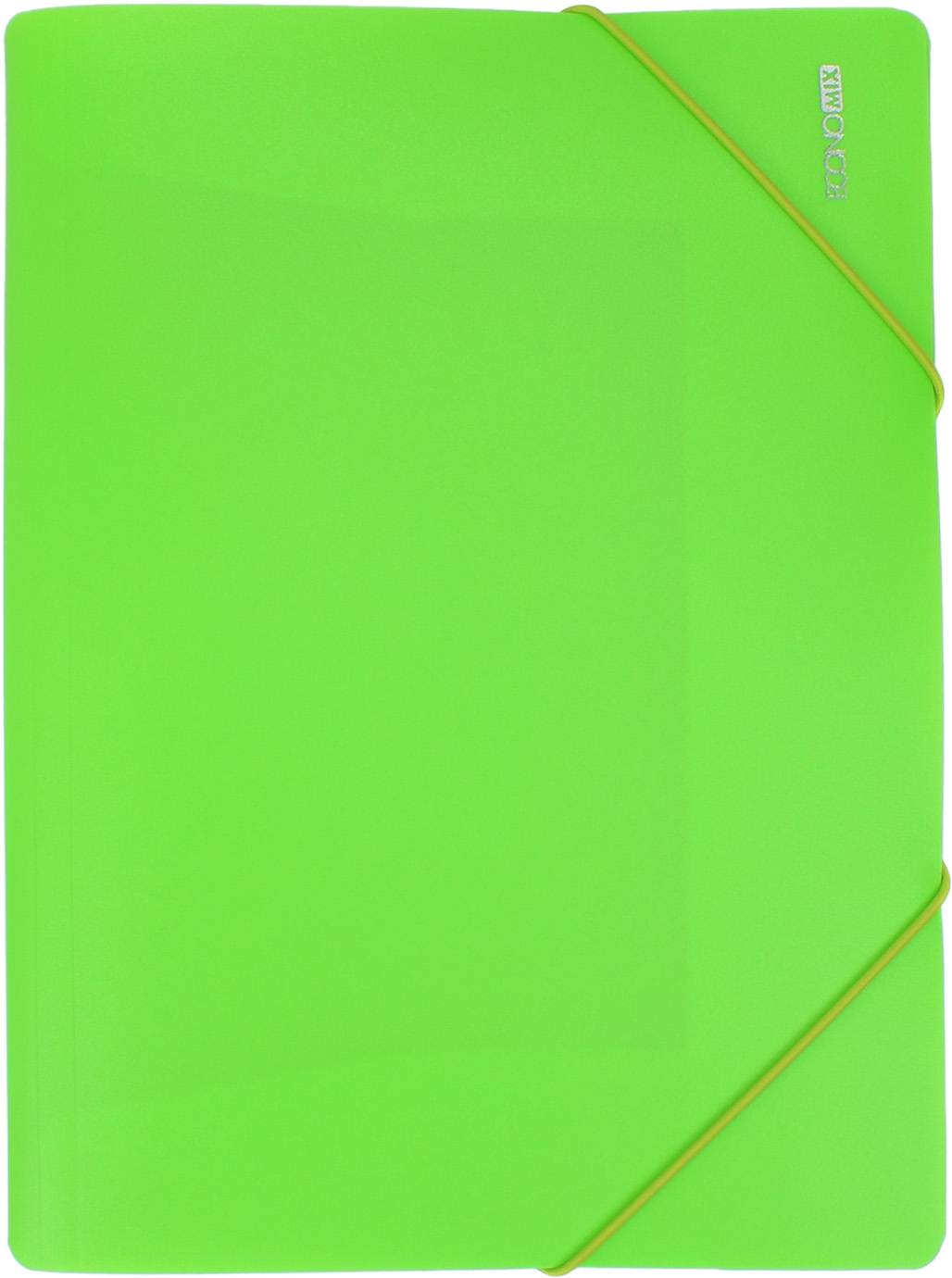 Папка "Economix" №E31633-13 А4 для докум. пласт. на рез. салатова(1)(20) — фото товару | Канцелярський Сад