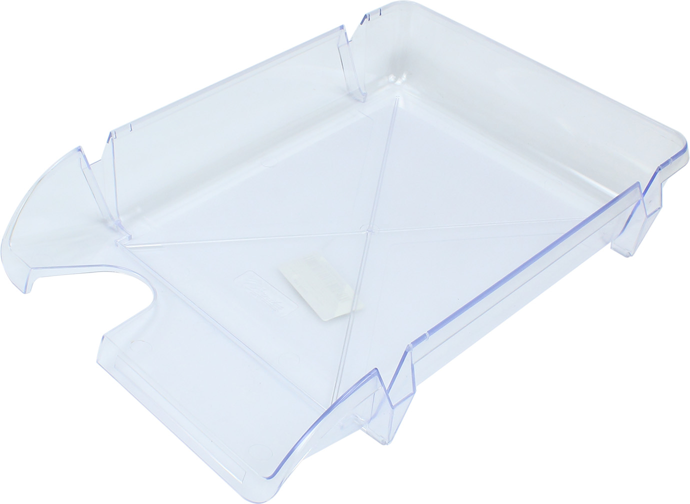 Лоток горизонт. "Арніка" №80602 "Компакт" прозорий(16) — купити | Канцелярський Сад