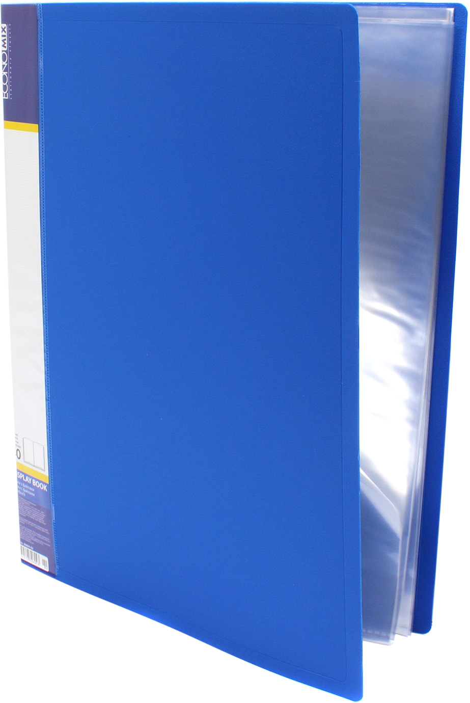 Папка "Economix" №E30604-02 А4 з 40ф. синя(4)(24) — фото товару | Канцелярський Сад