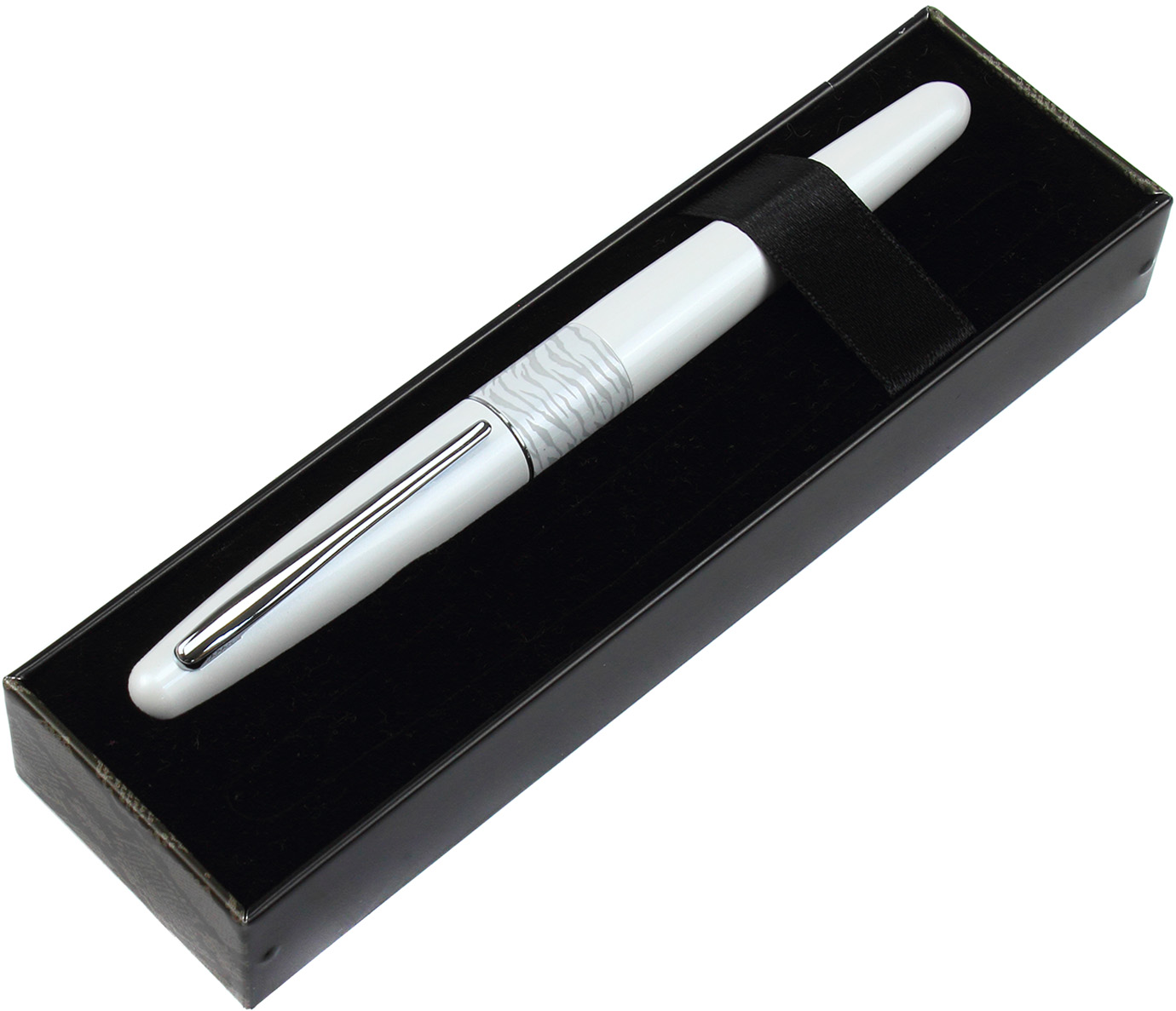Ручка кап. "Pilot" №BLVBMR2-7-WTG-B-E метал.,в подар. футлярі,чорна — фото товару | Канцелярський Сад