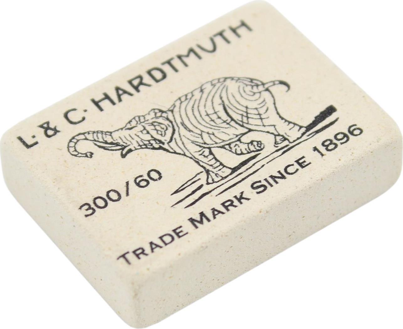 Гумка "Koh-i-noor" Слон біла №300/60(60)(480) /1/ — фото товару | Канцелярський Сад