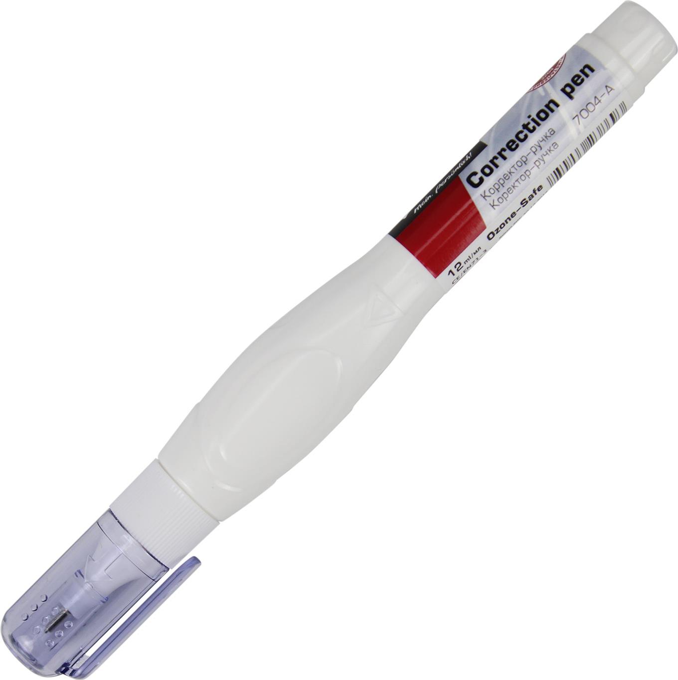 Коректор-ручка метал. нак. "Axent" 12мл №7004(24)(576) — фото товару | Канцелярський Сад