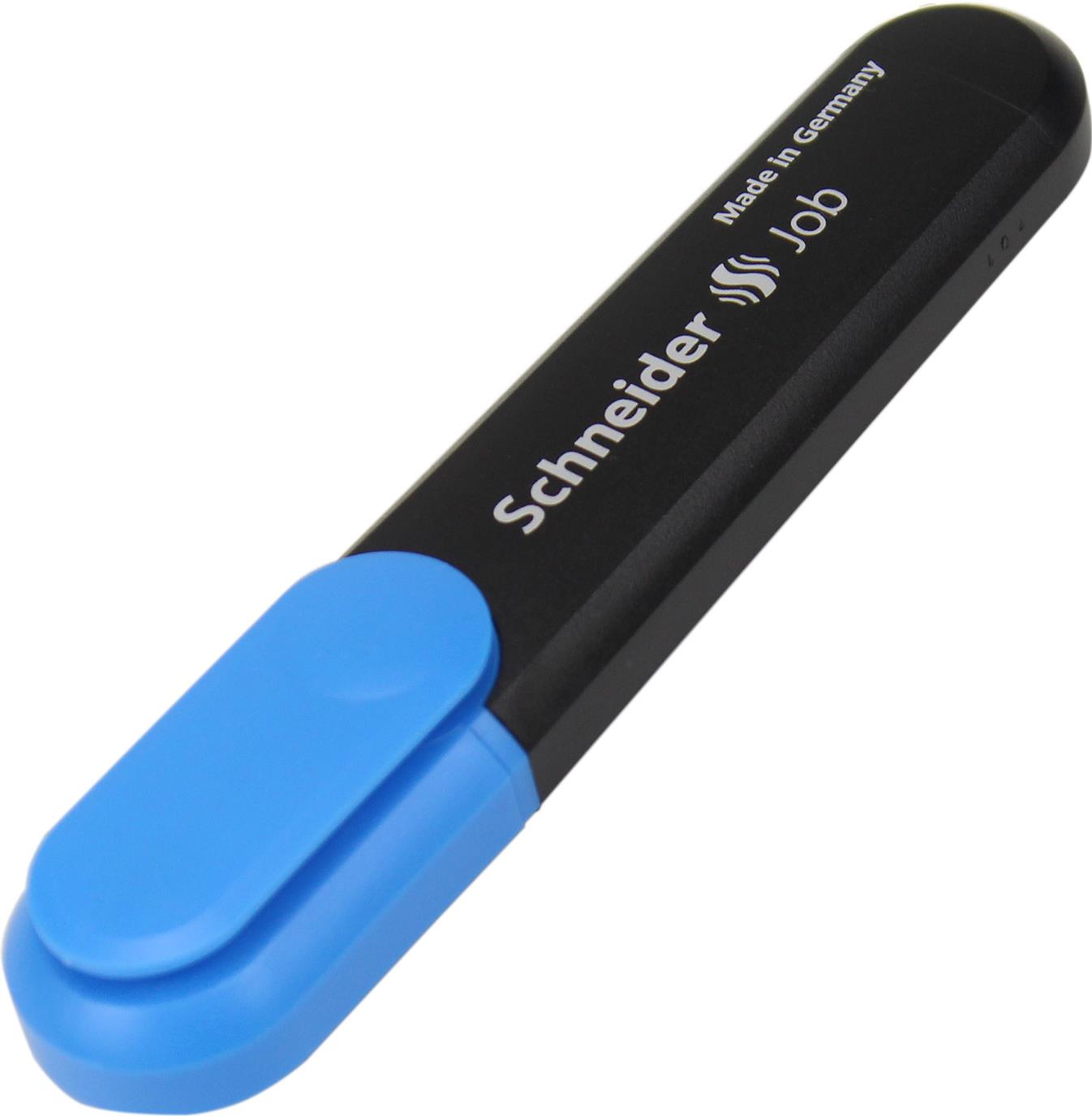 Текстмаркер "Schneider" 150 №S1503 1-5мм JOB синій(10)(200)(240) /1/ — фото товару | Канцелярський Сад