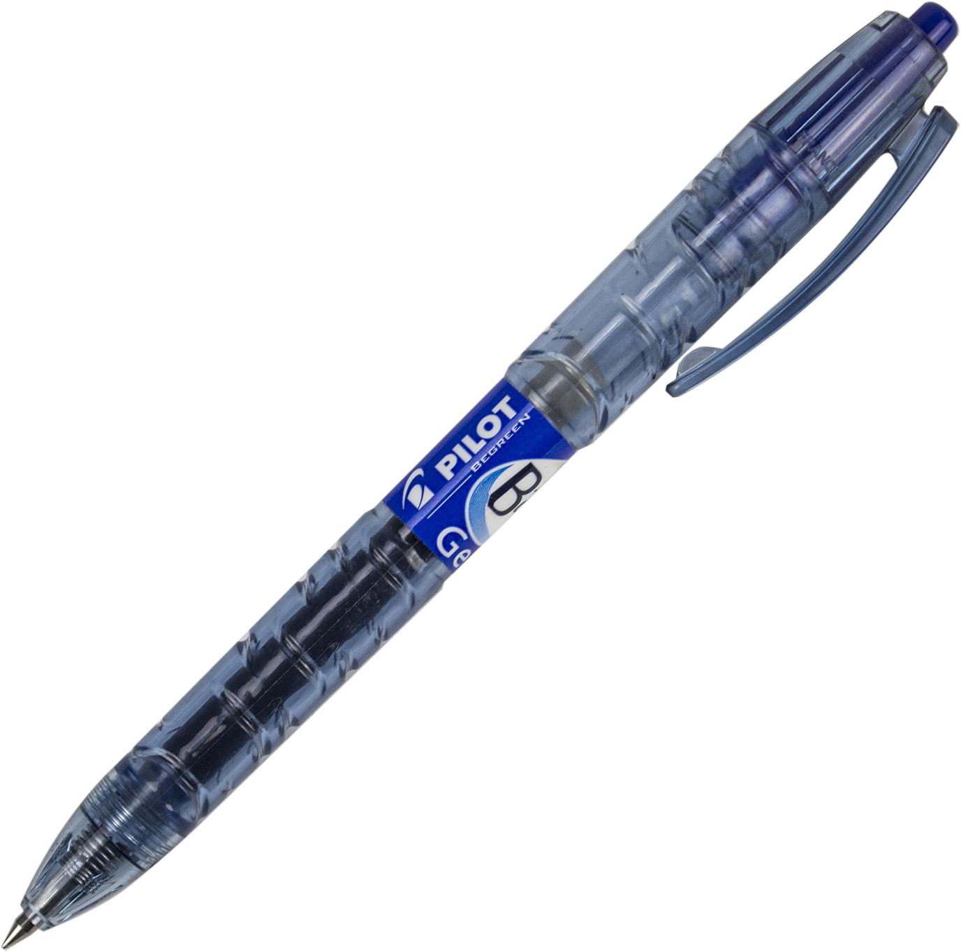 Ручка авт. гел. "Pilot" №BL-B2P-5-L-BG-FF Begreen 0,5мм синя(10) — фото товару | Канцелярський Сад