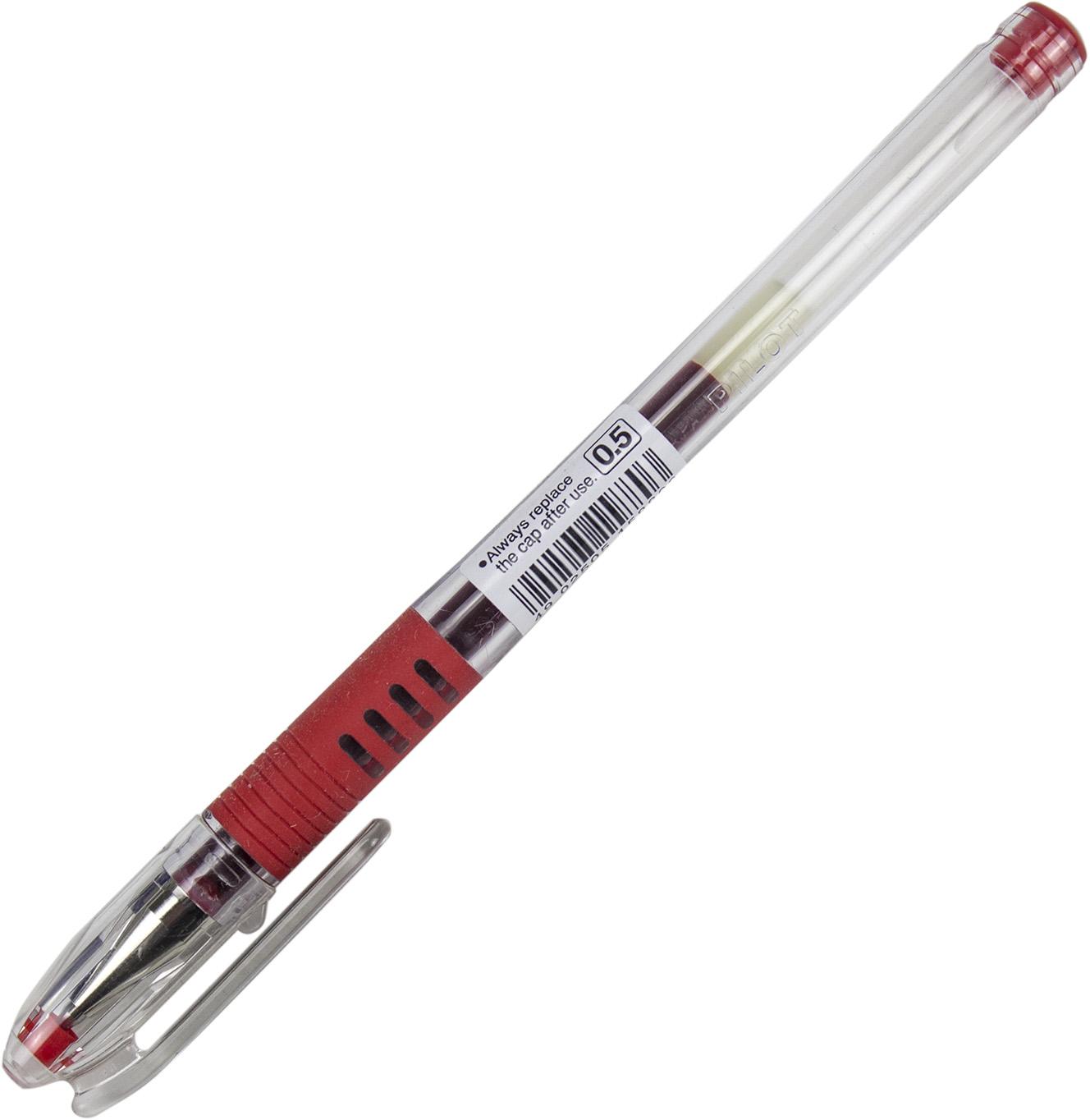 Ручка гел. "Pilot" №BLGP-G1-5-R 0,5мм червона(12) — фото товару | Канцелярський Сад