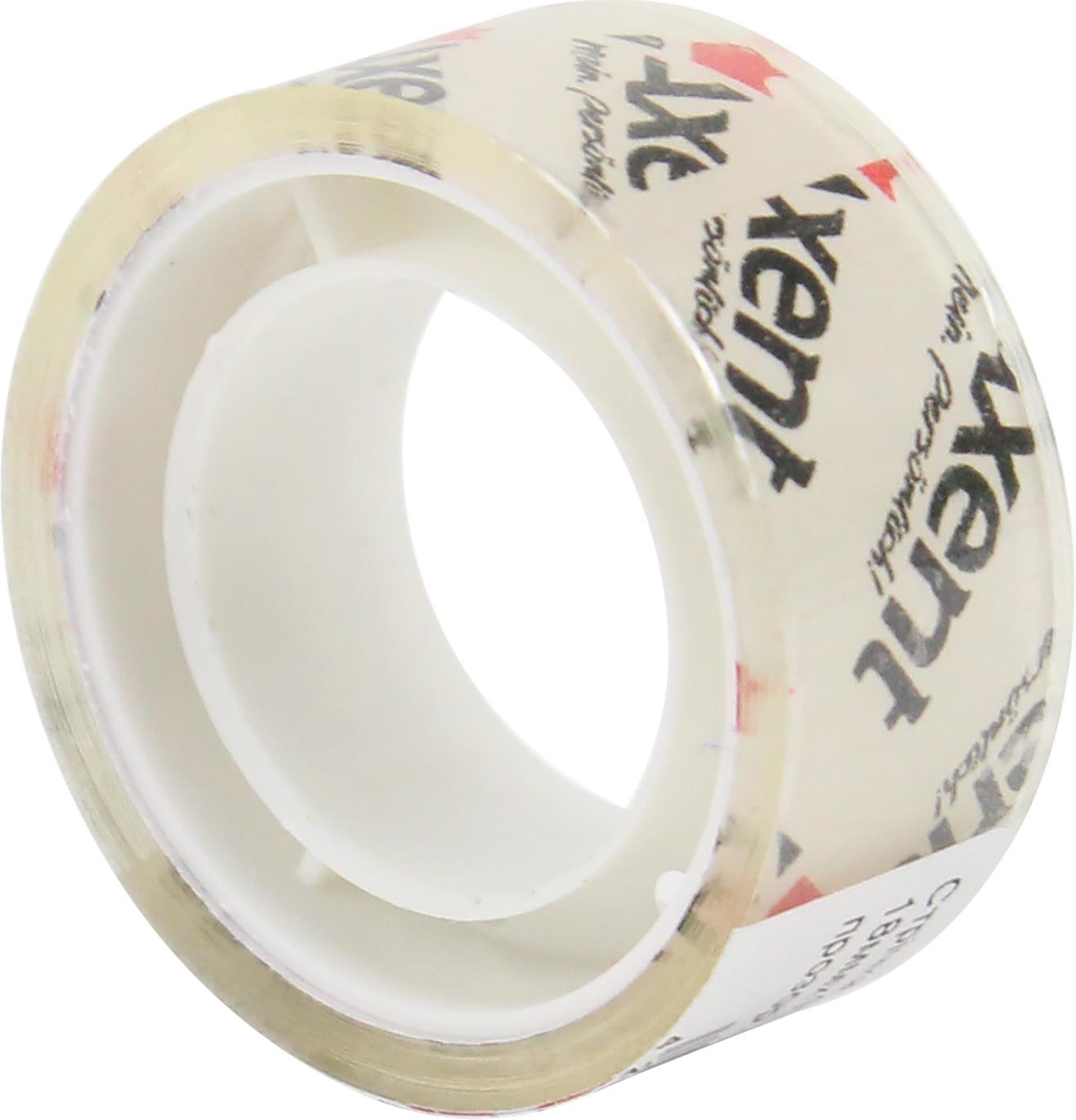 Стрічка клейка канц. "Axent" 18ммх10ярд.(9,14м) 40мкм прозор. №3012(8)(480) — фото товару | Канцелярський Сад