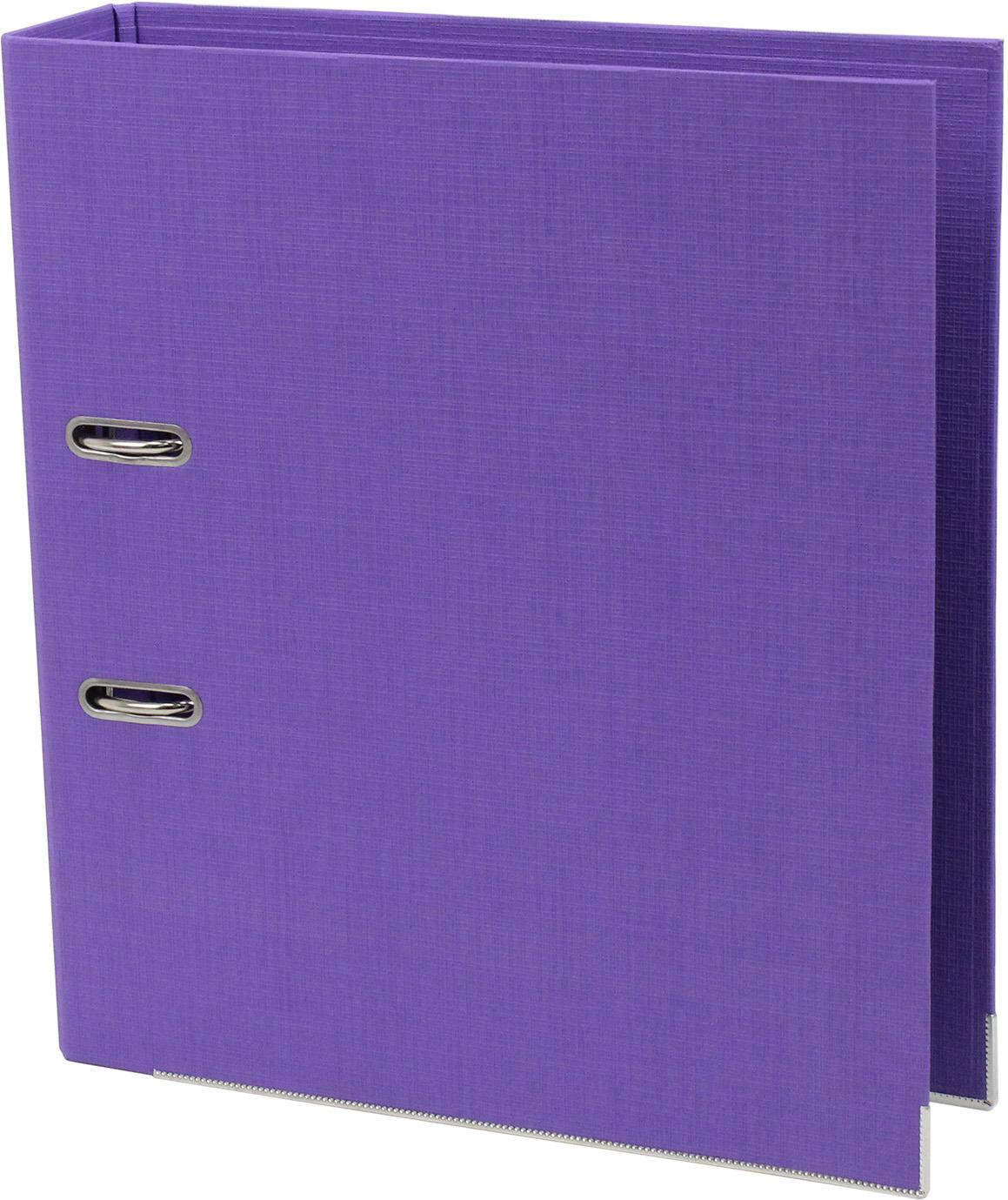 Папка-реєстратор А4 "Axent" 7,5см №1722-11С-А Prestige+ двостор. (фіолетова)зібраний(1)(20) — фото товару | Канцелярський Сад