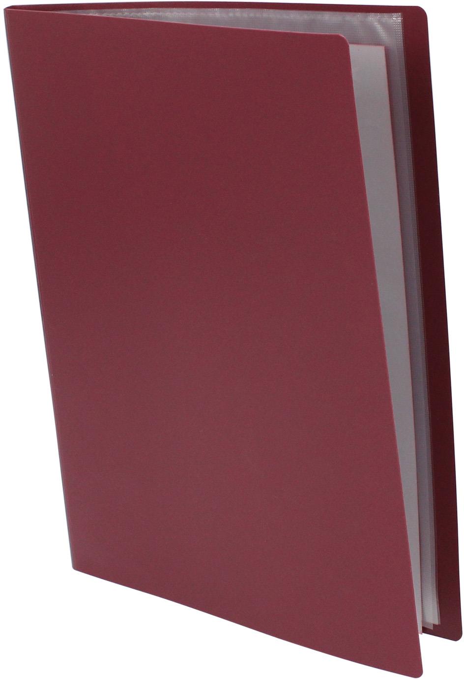 Папка "Axent" №1010-04 А4 з 10ф. бордо(24) — фото товару | Канцелярський Сад