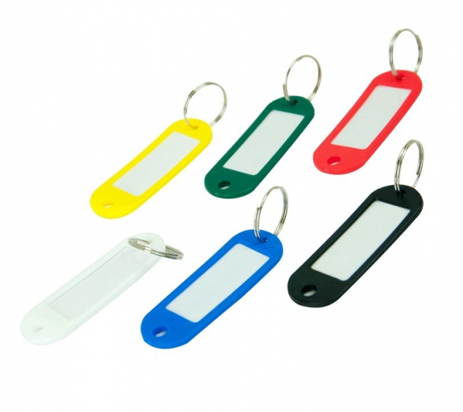 Брелок-ідентифікатор для ключів "Buromax" асорті №5473-99(50) — фото товару | Канцелярський Сад