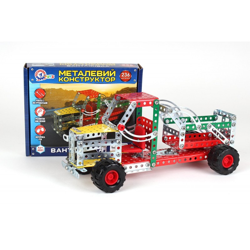 Конструктор метал. "Вантажівка","Технокомп" №4883(10) — фото товару | Канцелярський Сад