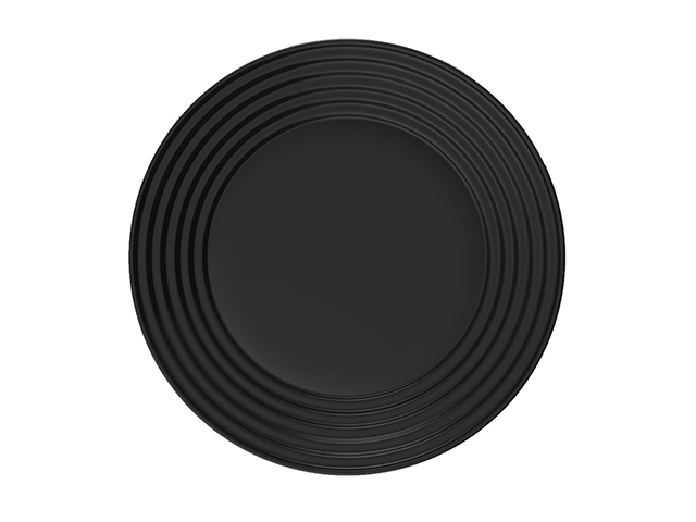 Тарілка обідня скло "Luminarc.Harena black" 25см №68660/L7611(6)(24) — фото товару | Канцелярський Сад