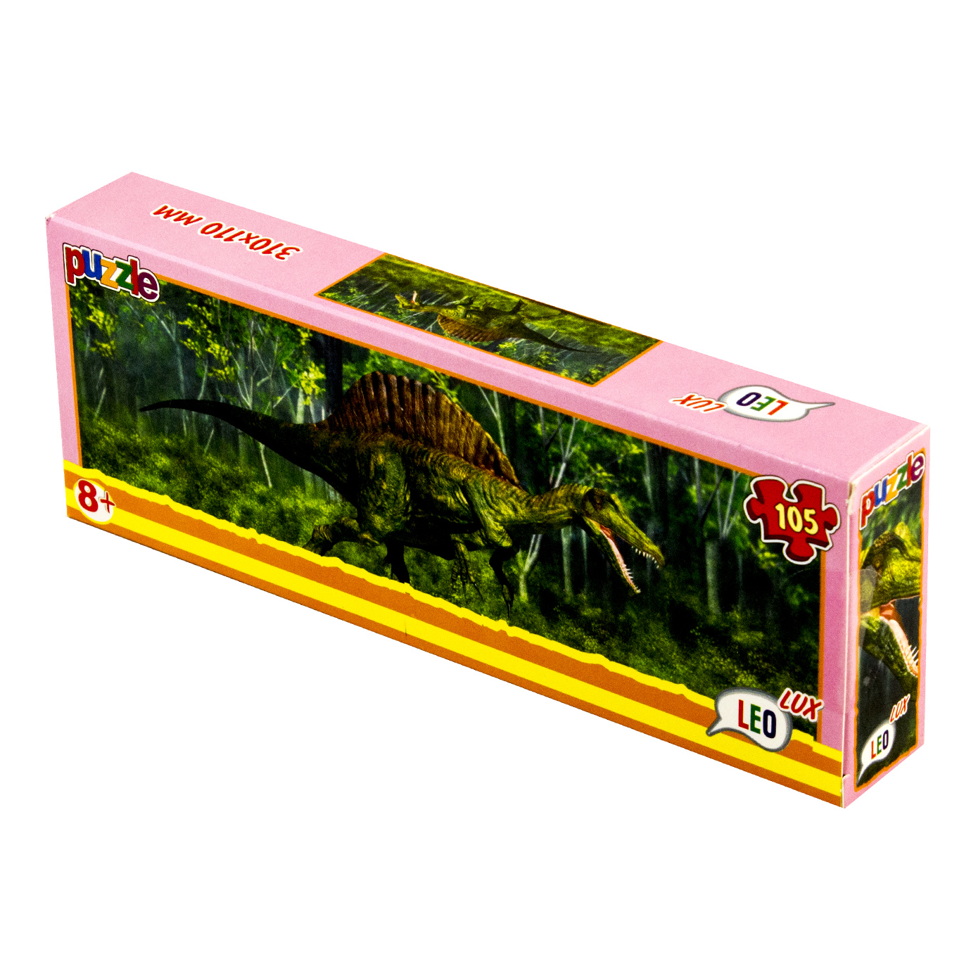 Пазли Лео Люкс 105ел. Динозаври №194/Strateg/(16) — фото товару | Канцелярський Сад