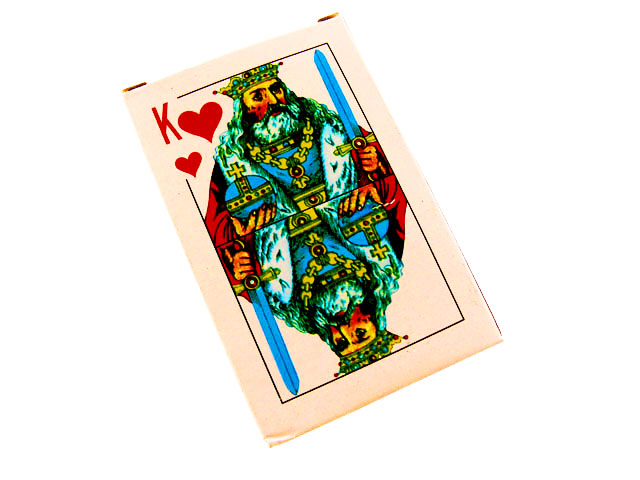 Карти ігр. з лак. покр. "Король" 54(10)(100) — фото товару | Канцелярський Сад