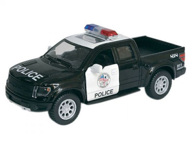 Машина інер-а метал. "Kinsmart" Ford F-150 SVT Police,в кор-ці №KT5365WP(24)(96) — фото товару | Канцелярський Сад