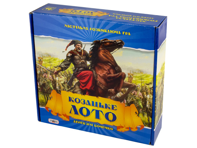 Лото дерев. "Козацьке" в кор-ці,26х26х10см №341/Strateg/(5) — фото товару | Канцелярський Сад