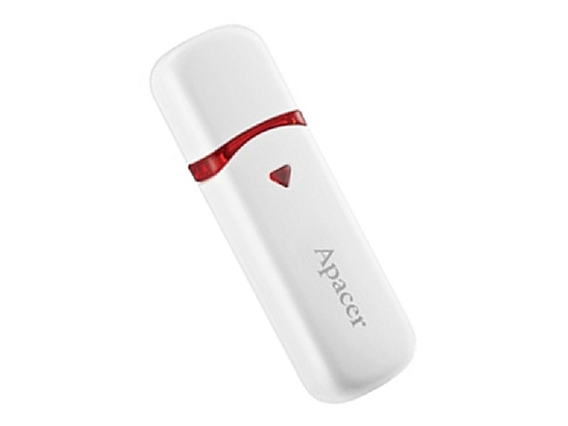 Флеш-пам`ять 32GB "Apacer" AH333 USB2.0 white №0462 — купити | Канцелярський Сад