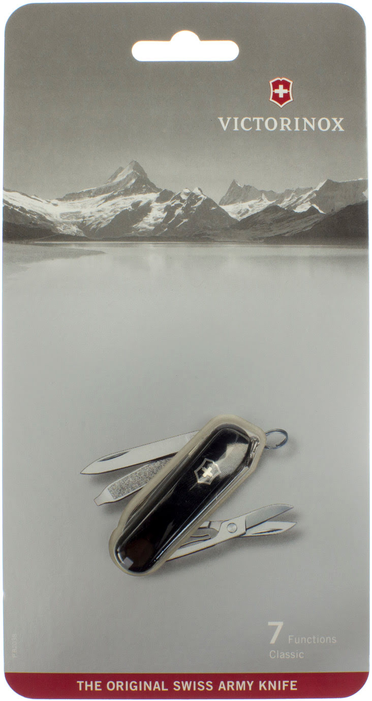 Ніж "Victorinox Classic" SD 58мм/7функц./чорний,блістер№Vx06223.3B1 — фото товару | Канцелярський Сад