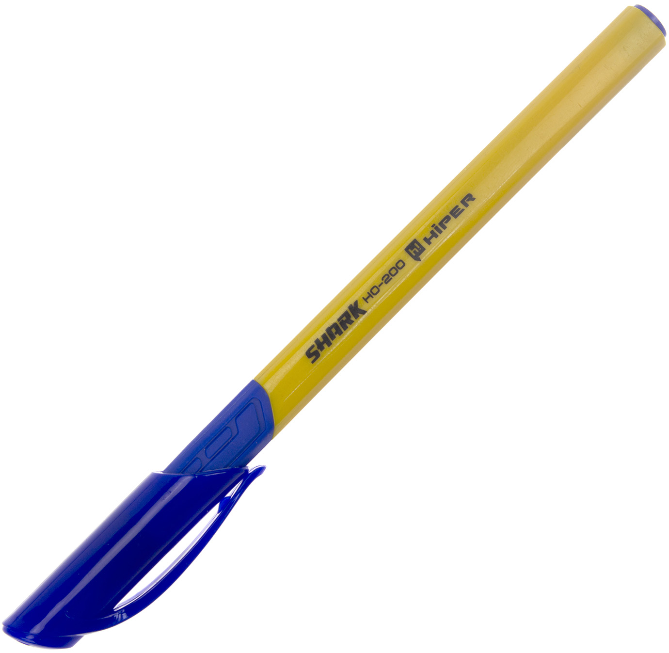 Ручка кульк. масл. "Hiper" №HO-200 Shark 0,7мм синя(10)(100)(1000) /1/ — фото товару | Канцелярський Сад