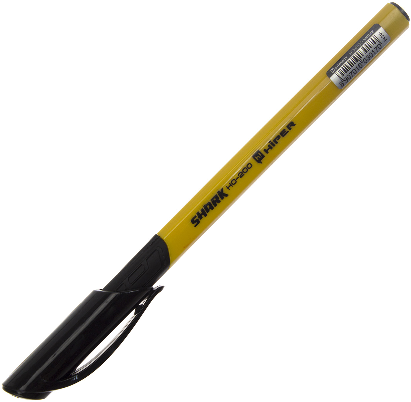 Ручка кульк. масл. "Hiper" №HO-200 Shark 0,7мм чорна(10)(100)(1000) /1/ — фото товару | Канцелярський Сад