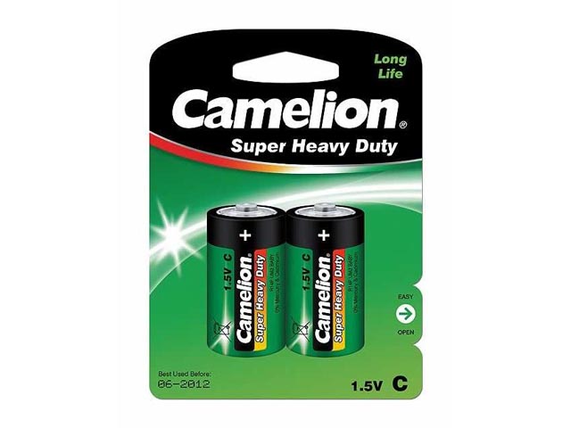 Батарейки Camelion green R-14/блістер 2шт (6)(144) — купити | Канцелярський Сад