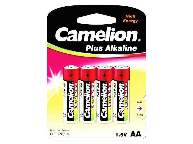 Батарейки Camelion LR-06/блістер 4шт (12)(144) — купити | Канцелярський Сад