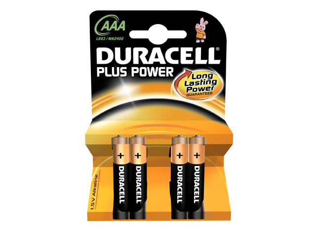 Батарейки Duracell LR-03/блістер 4шт (10) — купити | Канцелярський Сад