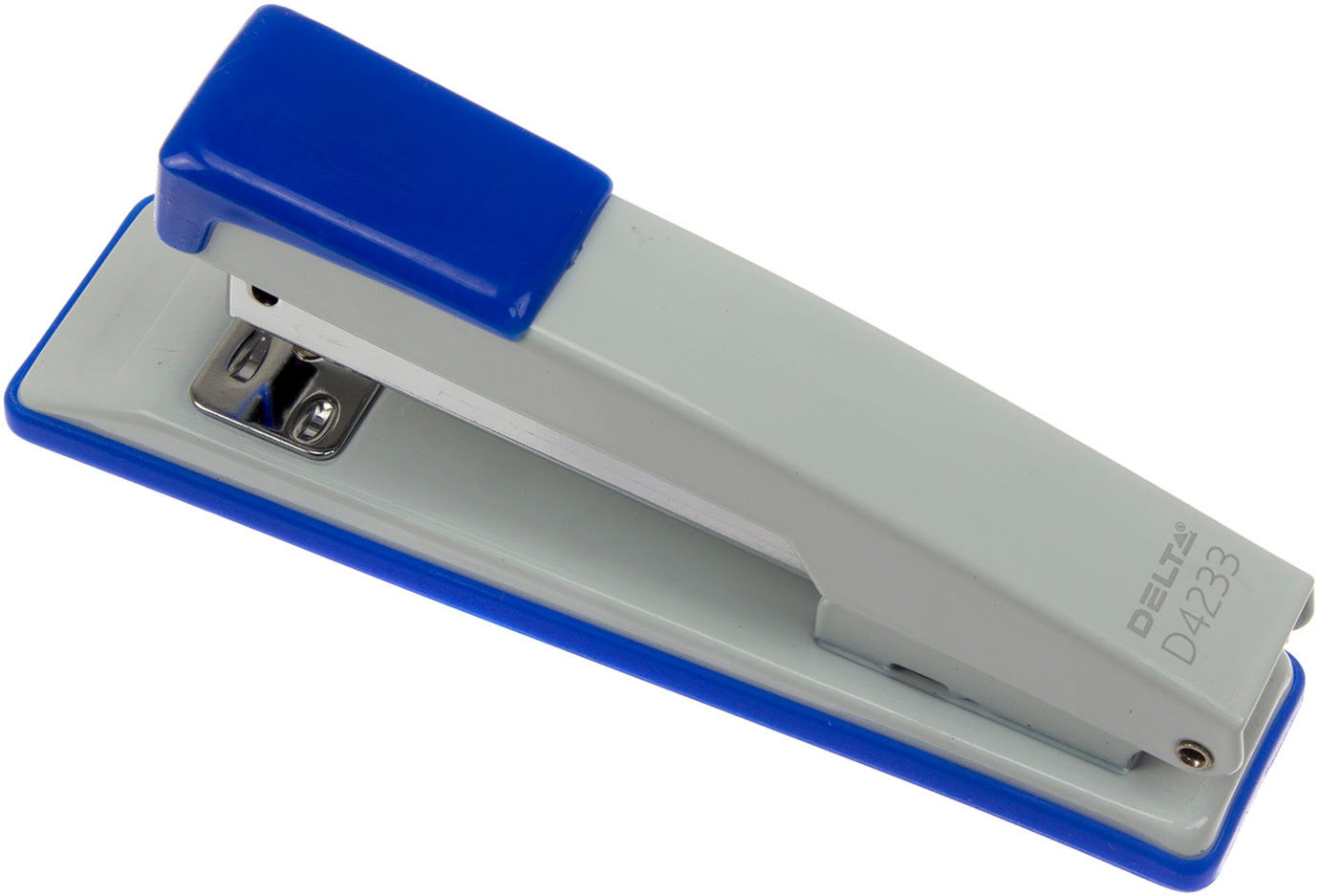 Степлер "Axent/Delta" №24/6 20арк №D4233-02 метал. синій(12) — фото товару | Канцелярський Сад