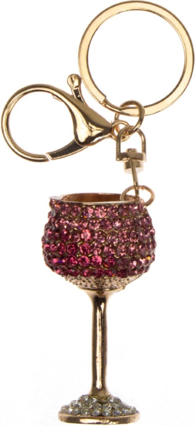 Брелок металевий мікс в стразах №4501(12) — фото товару | Канцелярський Сад