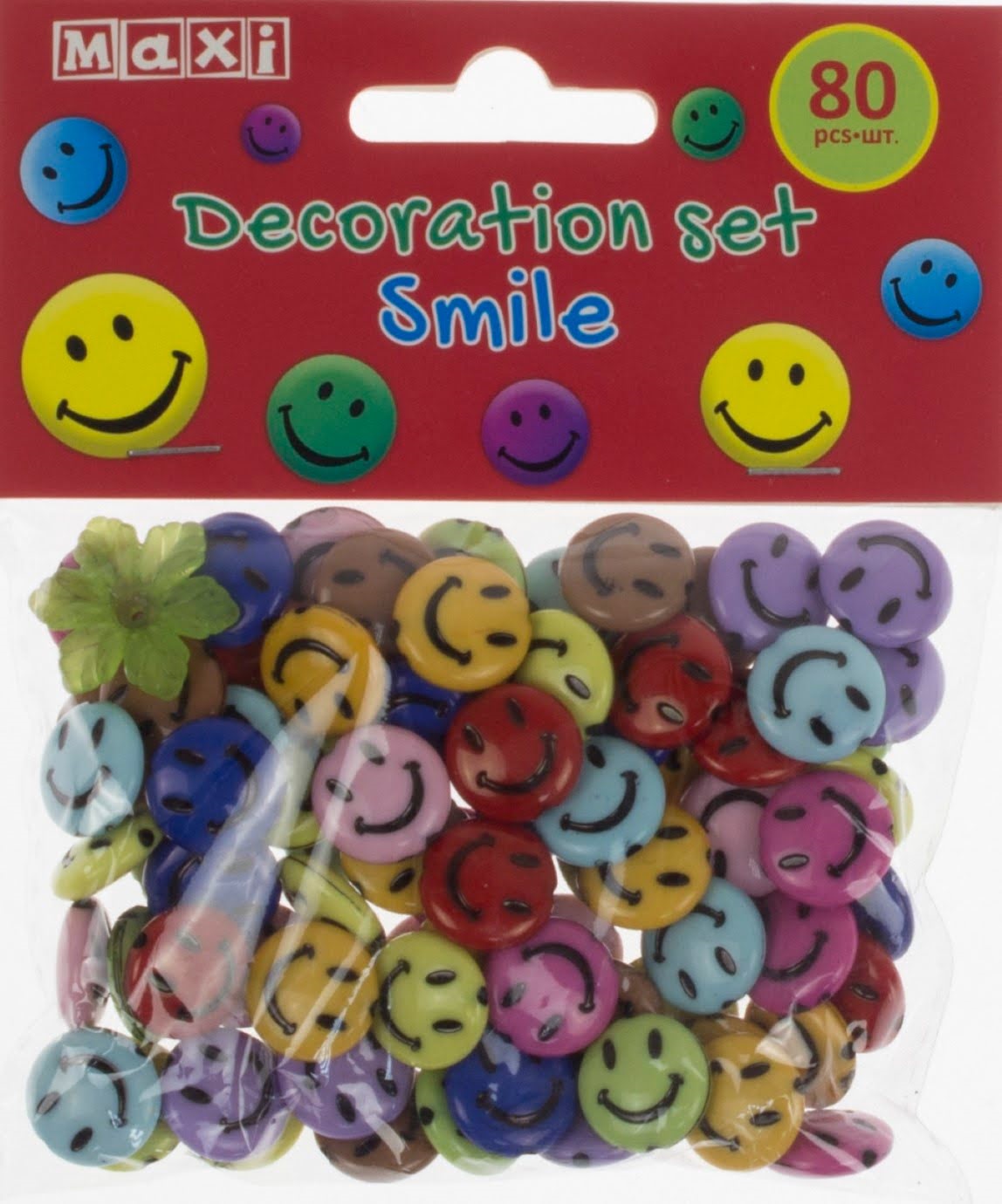 Набір для декорування "Maxi" Смайл №MX61606(20) — фото товару | Канцелярський Сад